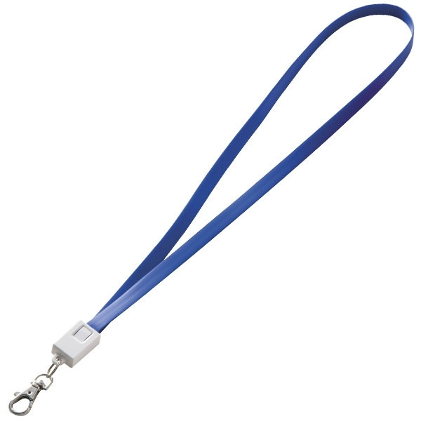 Logotrade corporate gift picture of: Lanyard with usb cable LE PORT