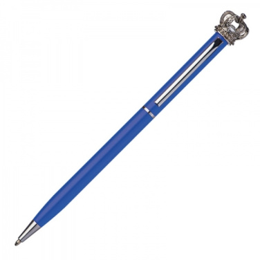 Logo trade corporate gift photo of: Metal ballpen KINGS PARK