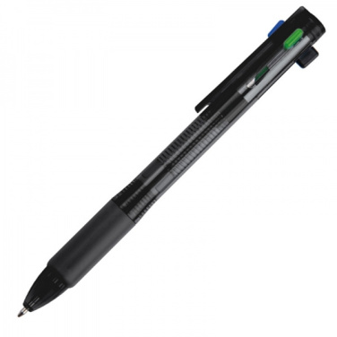Logo trade promotional gifts picture of: Plastic ballpen 4in1 NEAPEL