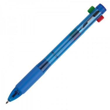 Logotrade corporate gift image of: Plastic ballpen 4in1 NEAPEL