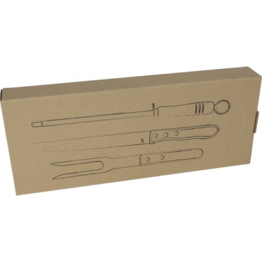 Logo trade promotional items image of: Carving knife and fork SYDNEY