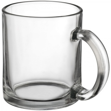 Logo trade corporate gift photo of: Glass mug LIMERICK 300 ml