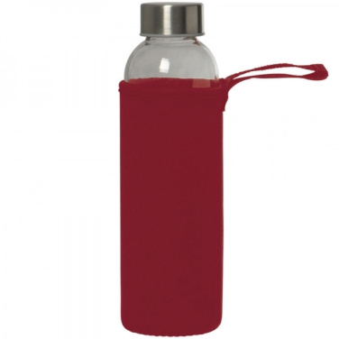 Logotrade promotional product picture of: Glass bottle KLAGENFURT 500 ml