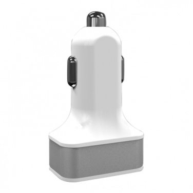 Logo trade promotional merchandise picture of: Car Charger with 3 USB ports