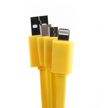 Logotrade promotional giveaways photo of: Personalized charging cable 3in1