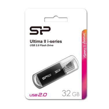 Logo trade promotional giveaways picture of: Pendrive Silicon Power Ultima II i-series 2.0