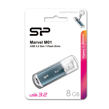 Logo trade promotional product photo of: Pendrive Silicon Power Marvel M01 3.0
