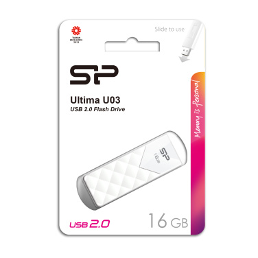 Logo trade promotional items image of: Pendrive silicon power ultima u03