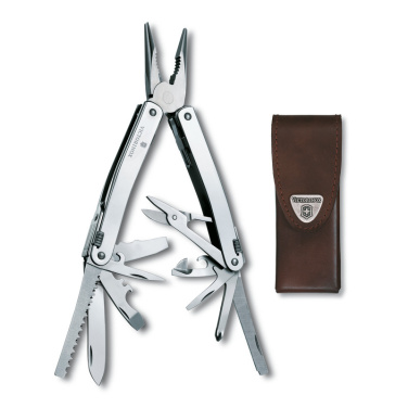 Logo trade promotional gifts image of: SwissTool Spirit X - 25 tools Victorinox