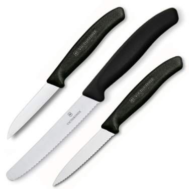 Logo trade advertising product photo of: Set of 3 SwissClassic knives Victorinox