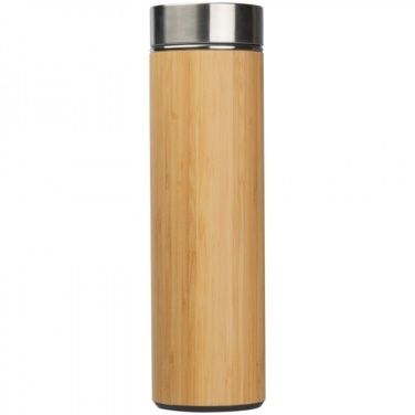 Logo trade promotional giveaways image of: Stainless steel bottle VALDEMORO 550 ml