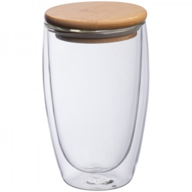 Logo trade promotional gift photo of: Double-walled glass ZAKOPANE 500 ml