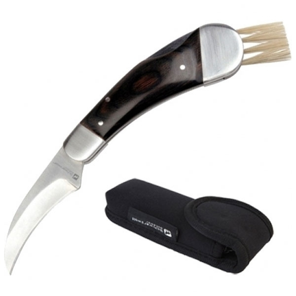 Logo trade promotional gift photo of: Mushroom knife PILZ Schwarzwolf