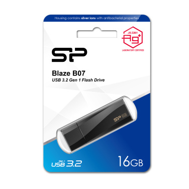 Logo trade corporate gifts picture of: PENDRIVE SILICON POWER BLAZE - B07 3.2 16GB