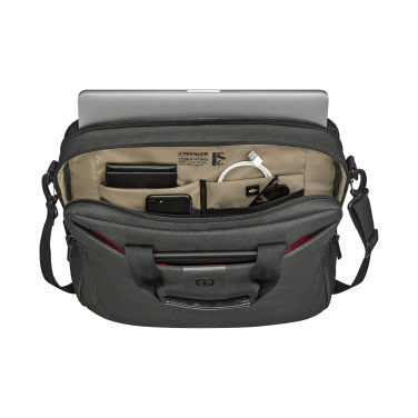 Logo trade promotional merchandise image of: Laptop bag Wenger MX ECO Brief 16''