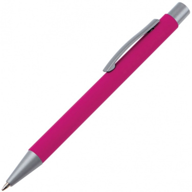 Logotrade promotional product image of: Metal ballpen soft touch ABU DHABI