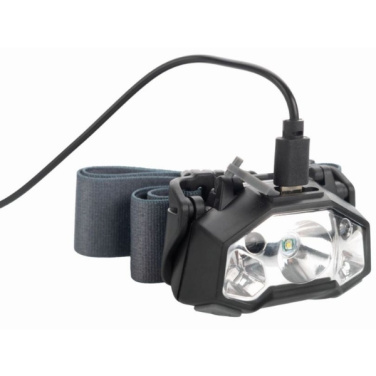 Logotrade promotional giveaway picture of: Head lamp MINO Schwarzwolf