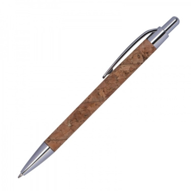 Logo trade promotional gifts picture of: Cork pen KINGSWOOD