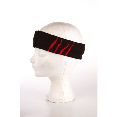 Logo trade promotional gift photo of: Multifunction bandana BANDANA Schwarzwolf