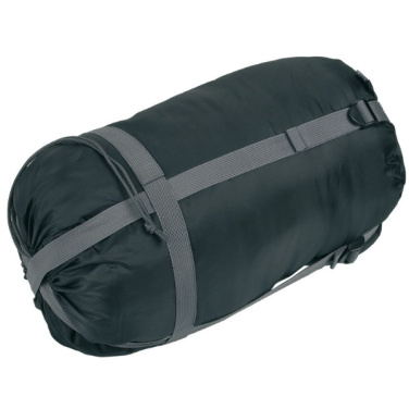 Logo trade promotional gifts image of: Sleeping bag KINABALU Schwarzwolf