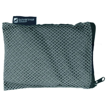 Logotrade corporate gift image of: Towel MALAREN Schwarzwolf