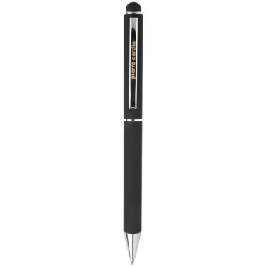 Logotrade corporate gift image of: Metal ballpoint pen, touch pen, soft touch CLAUDIE Pierre Cardin