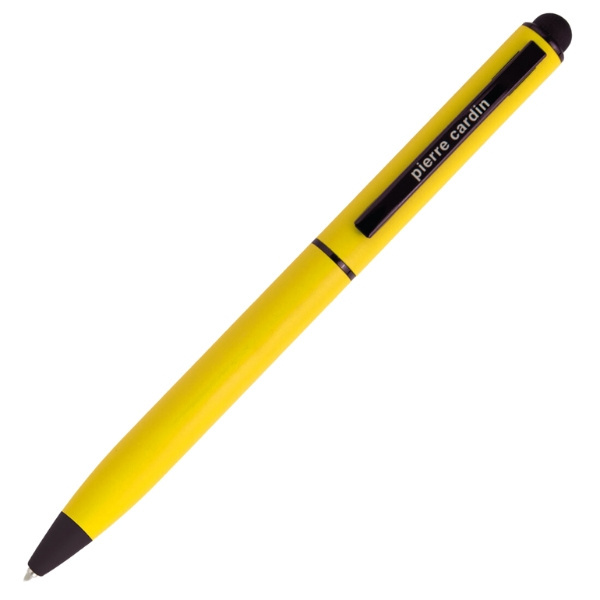 Logotrade promotional giveaway image of: Metal ballpoint pen, touch pen, soft touch CELEBRATION Pierre Cardin
