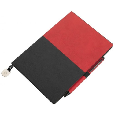 Logotrade promotional items photo of: Notepad A5 & ballpoint pen REPORTER Pierre Cardin