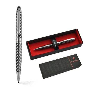 Logo trade advertising product photo of: Metal ballpoint pen ELODIE Pierre Cardin