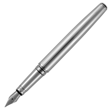 Logo trade business gift photo of: Writing set ballpoint pen & fountain pen CHRISTOPHE Pierre Cardin