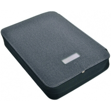 Logotrade advertising product image of: Folder A5 & power bank 4000 mAh SORBONNE Pierre Cardin
