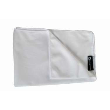 Logo trade promotional gifts image of: Towel LANAO Schwarzwolf