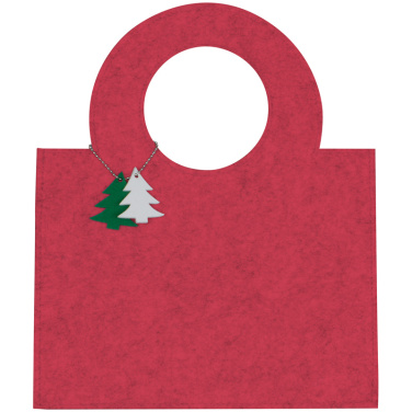 Logo trade promotional items image of: X-mas bag felt OSORNO
