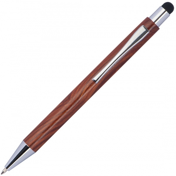 Logotrade promotional item picture of: Wooden ballpen BILZEN