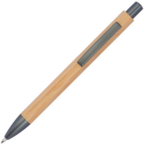 Logo trade corporate gifts picture of: Bamboo ballpen BERINGEN
