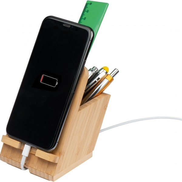 Logo trade advertising products picture of: Desk stand FREDERICTON