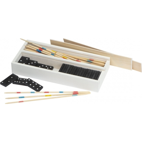 Logo trade promotional gift photo of: Mikado and Domino Game FOLIGNO