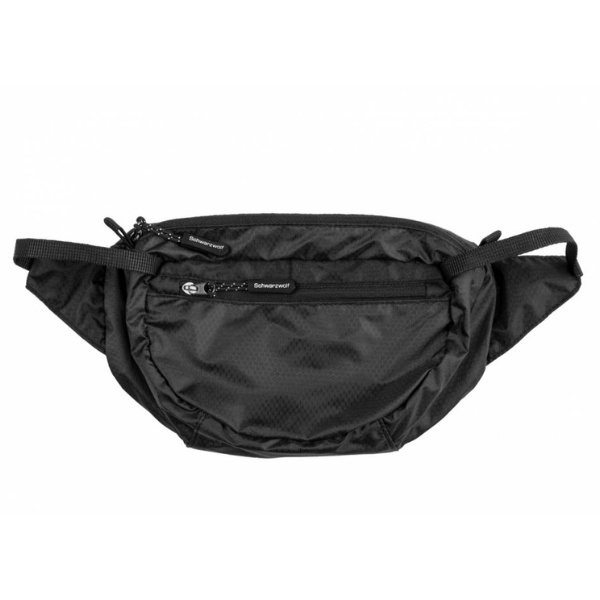 Logo trade promotional giveaways picture of: Waist bag MOBILA Schwarzwolf