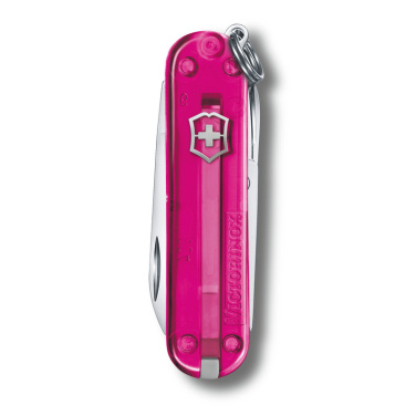 Logo trade promotional gifts picture of: Pocket knife Classic SD transparent Victorinox