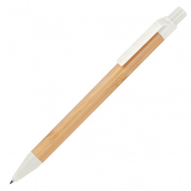 Logotrade promotional item image of: Wheatstraw and bamboo ballpen HALLE