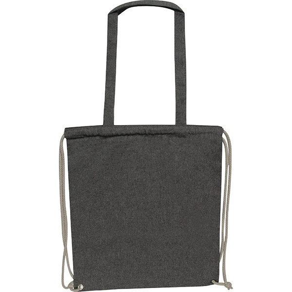 Logo trade promotional gifts picture of: Recycled cotton bag ADDISON