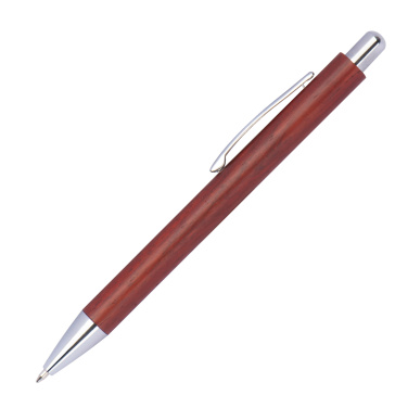 Logo trade promotional giveaways image of: Wooden pen POSADAS