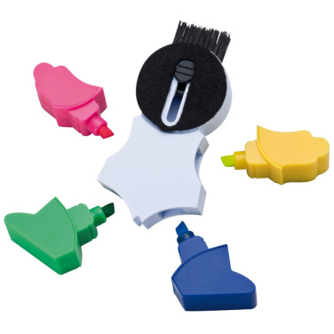 Logotrade promotional giveaway image of: Highlighters - Santa Claus