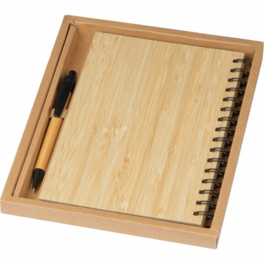 Logotrade promotional item picture of: A5 notebook PISA