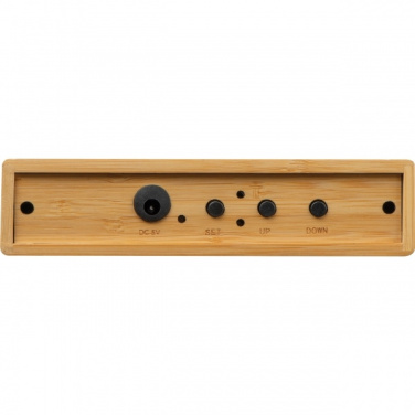 Logo trade business gift photo of: Desk clock TRONDHEIM