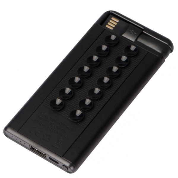 Logo trade advertising product photo of: Powerbank 4000 mAh CHIETI