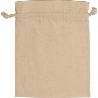 Logo trade promotional product photo of: Recycled cotton bag PASADENA