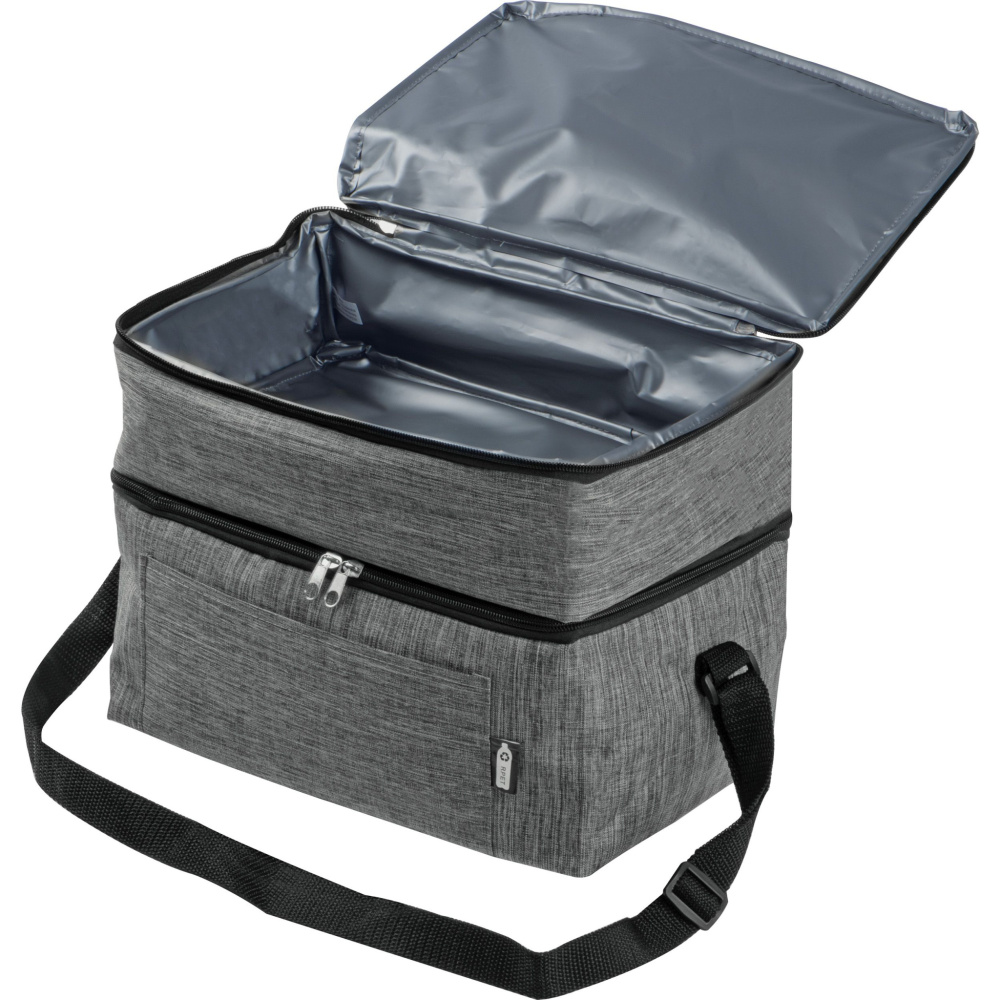 Logo trade promotional merchandise photo of: RPET cooler bag PERTH