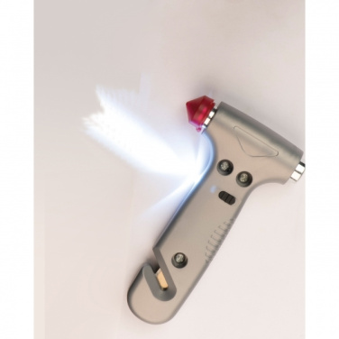 Logo trade promotional merchandise image of: Emergency hammer VALENCIA