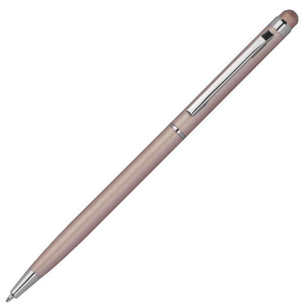 Logotrade promotional giveaway picture of: Ball pen with touch function CATANIA